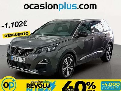 Usado Peugeot 5008 GT-line 150 CV (110 kW) 2017 Plateado SUV