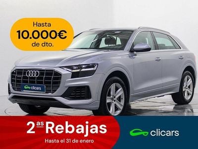 Gris Usado 2021 Audi Q8 SUV | 59.390 € (Precio justo)
