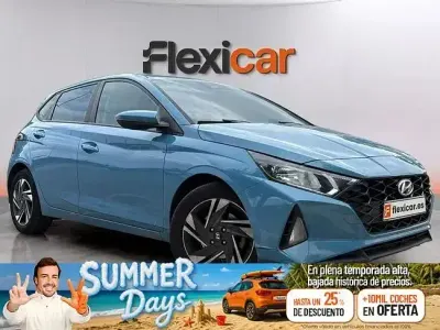 Usado Hyundai i20 100 CV (73 kW) 2022 Azul Utilitario