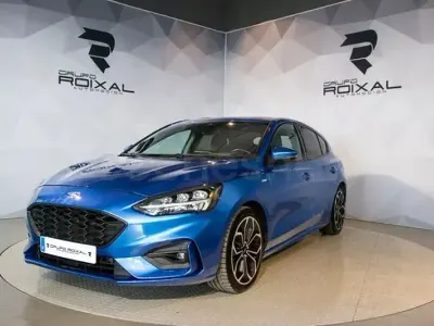 Usado Ford Focus ST-Line 120 CV (88 kW) 2019 Azul Berlina