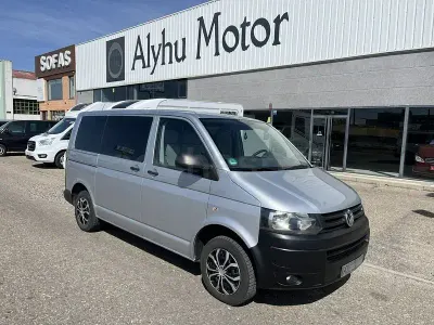 Usado VW T5 Pro 140 CV (102 kW) 2013 Gris / plata Van