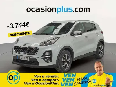 Usado Kia Sportage Plus 116 CV (85 kW) 2019 Blanco SUV