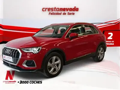 Käytetty Audi Q3 Advanced Plus 150 HP (110 kW) 2021 Punainen Katumaasturi