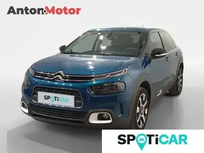 Usado Citroën C4 Cactus Shine 99 CV (72 kW) 2019 Azul Utilitario
