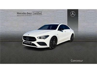 Blanco Usado 2021 Mercedes CLA180 Berlina | 31.900 € (Precio justo)