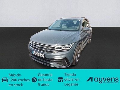 Usado VW Tiguan R-line 150 CV (110 kW) 2022 Gris / plata SUV