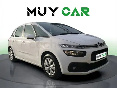 Usado Citroën C4 SpaceTourer Live 110 CV (80 kW) 2018 Blanco Monovolumen