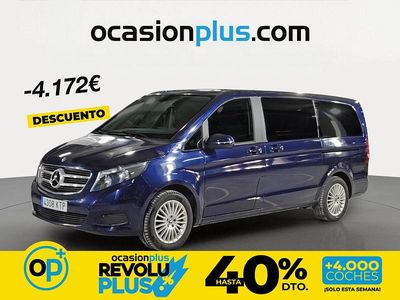 Usado Mercedes V220 163 CV (119 kW) 2019 Azul Monovolumen