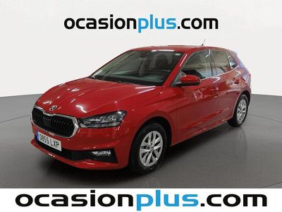 Usado Skoda Fabia 95 CV (69 kW) 2022 Rojo Utilitario