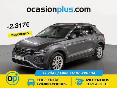 Gris Usado 2022 VW T-Roc Life SUV | 23.290 € (Precio justo)