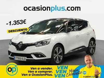 Usado Renault Scénic IV Zen 130 CV (95 kW) 2018 Blanco Monovolumen