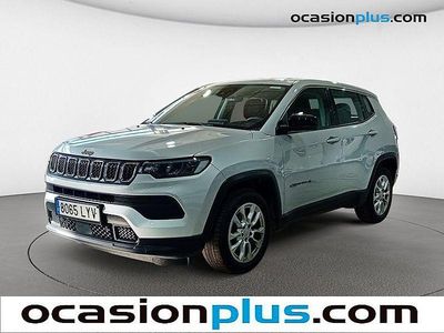 Blanco Usado 2022 Jeep Compass Longitude SUV | 19.337 € (Precio justo)