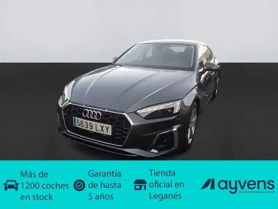 Usado Audi A5 S-Line 204 CV (150 kW) 2022 Gris Coupe