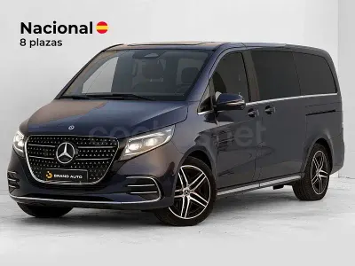Usado Mercedes V300 Exclusive 239 CV (175 kW) 2024 Azul Monovolumen