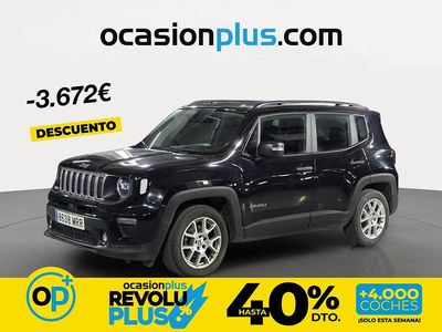 Usado Jeep Renegade Altitude 130 CV (95 kW) 2024 Negro SUV