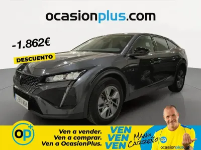 Usado Peugeot 408 Allure 130 CV (95 kW) 2023 Gris SUV