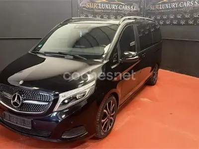 Usado Mercedes V220 Avantgarde 163 CV (119 kW) 2014 Negro Monovolumen