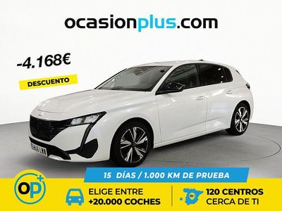 Blanco Usado 2022 Peugeot 308 Allure Berlina | 15.600 € (Precio justo)