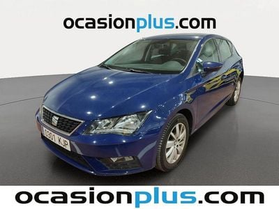 Usado Seat Leon Reference 110 CV (80 kW) 2018 Azul Utilitario