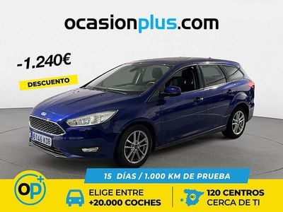 Azul Usado 2017 Ford Focus Business Edition Monovolumen | 9250 € (Precio justo)