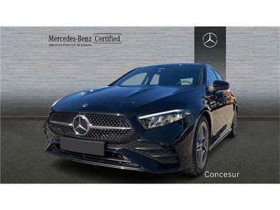 Usado Mercedes A180 AMG line 136 CV (100 kW) 2024 Negro Berlina