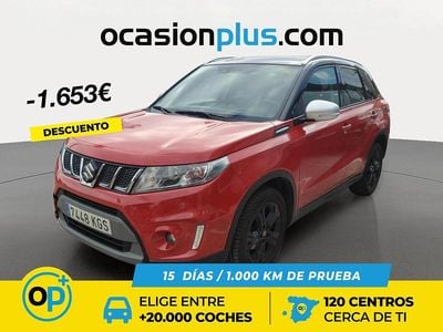 Rojo Usado 2018 Suzuki Vitara SUV | 15.990 € (Precio justo)
