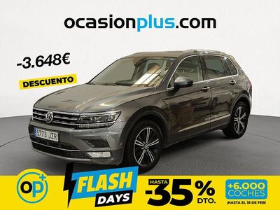 Usado VW Tiguan Sportline 150 CV (110 kW) 2017 Gris SUV