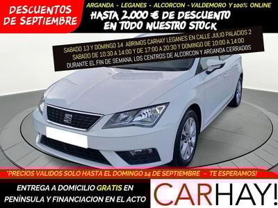 Usado Seat Leon ST Style 116 CV (85 kW) 2020 Blanco Familiar