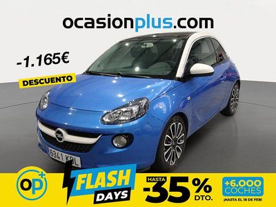 Usado Opel Adam Glam 87 CV (63 kW) 2017 Azul Utilitario