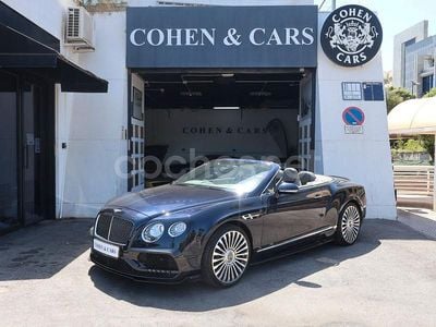 Usado Bentley Continental GT Convertible 590 CV (433 kW) 2016 Azul Descapotable