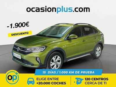 Usado VW Taigo Life 110 CV (80 kW) 2023 Verde SUV