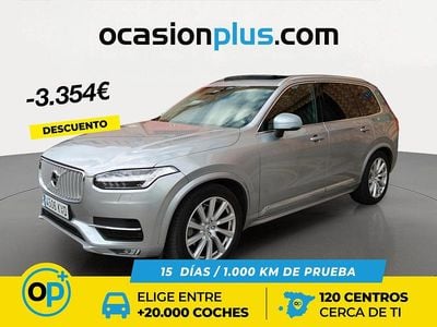 Gris Usado 2019 Volvo XC90 Inscription SUV | 36.900 € (Precio justo)