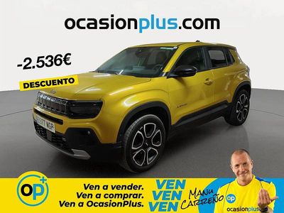 Begagnad Jeep Avenger Summit 100 HK (73 kW) 2023 Gul SUV