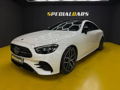 Käytetty Mercedes E220 194 HP (142 kW) 2021 Valkoinen Coupe - kaksiovinen