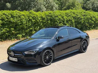 Usado Mercedes CLA250 224 CV (164 kW) 2020 Negro Coupe