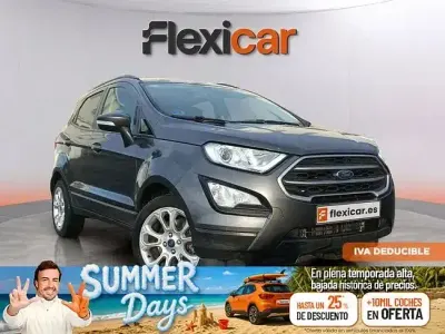 Usado Ford Ecosport Trend 100 CV (73 kW) 2020 Gris SUV