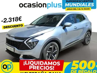 Usado Kia Sportage 136 CV (100 kW) 2024 Gris plata SUV