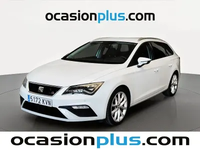 Usado Seat Leon FR 150 CV (110 kW) 2019 Blanco Monovolumen