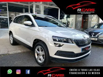 Usado Skoda Karoq Ambition 116 CV (85 kW) 2018 Blanco SUV
