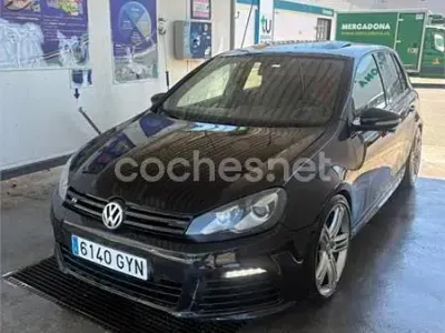 Usado VW Golf VI R 271 CV (199 kW) 2010 Negro Utilitario