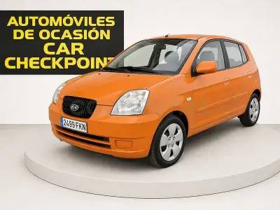 Usado Kia Picanto LX 61 CV (44 kW) 2007 Naranja Utilitario