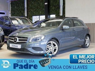 Usado Mercedes A200 Urban 136 CV (100 kW) 2013 Azul Utilitario