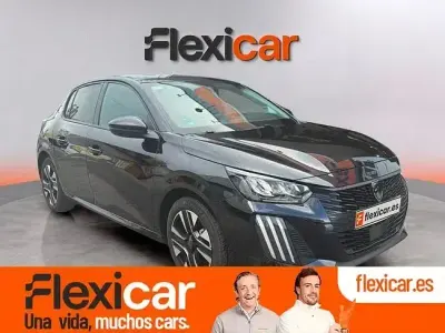 Usado Peugeot 208 Allure 100 CV (73 kW) 2025 Negro Utilitario