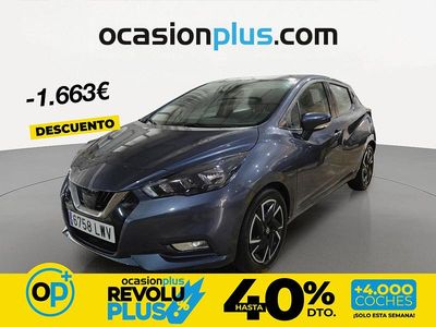 Usado Nissan Micra Acenta 92 CV (67 kW) 2022 Azul Utilitario