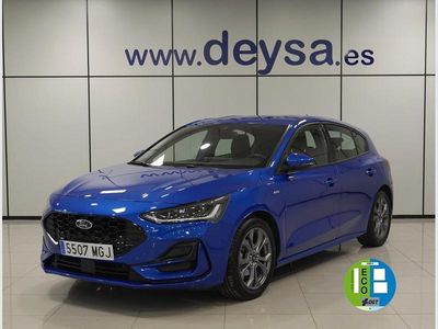 Usado Ford Focus ST-Line 125 CV (91 kW) 2023 Azul Berlina