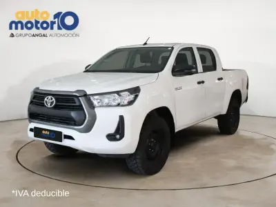 Usado Toyota HiLux 150 CV (110 kW) 2021 Blanco Pickup/Camioneta