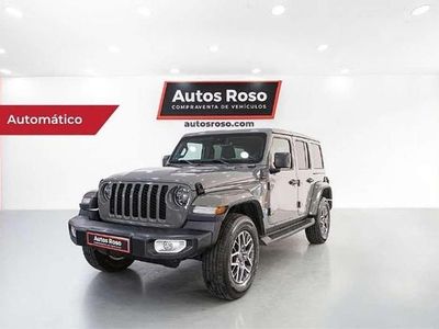 Usado Jeep Wrangler Sahara 381 CV (280 kW) 2023 Gris SUV