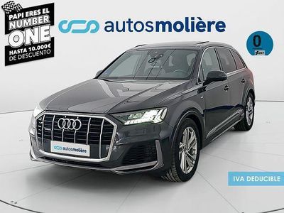 Usado Audi Q7 S-Line 381 CV (280 kW) 2021 Gris SUV