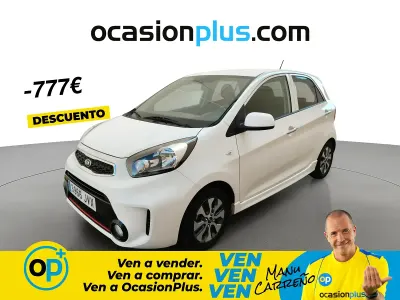 Usado Kia Picanto 66 CV (48 kW) 2016 Blanco Utilitario