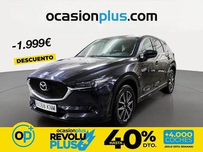 Usado Mazda CX-5 165 CV (121 kW) 2018 Negro SUV